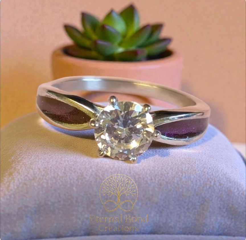 Thumbnail: Solitaire Shoulder Ring 