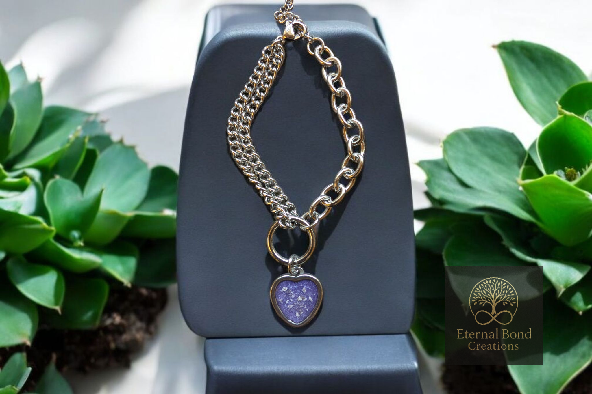 Stainless Steel Heart Bracelet