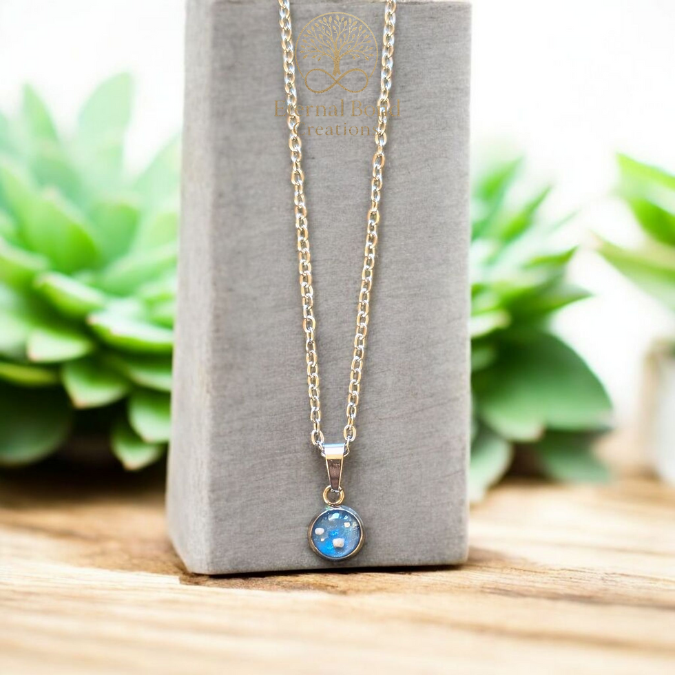 Thumbnail: 6mm Dainty Round Necklace 