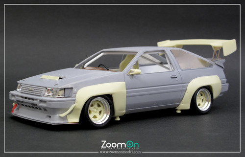 Z206 Drift King Super N2 AE86 part set | zoomonmodel