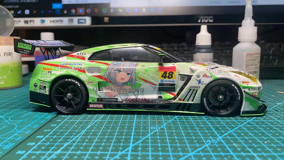 Thumbnail: CS001 Nissan GT-R No.48 NILZZ Racing Go & Fun - GT300 Super GT 2024