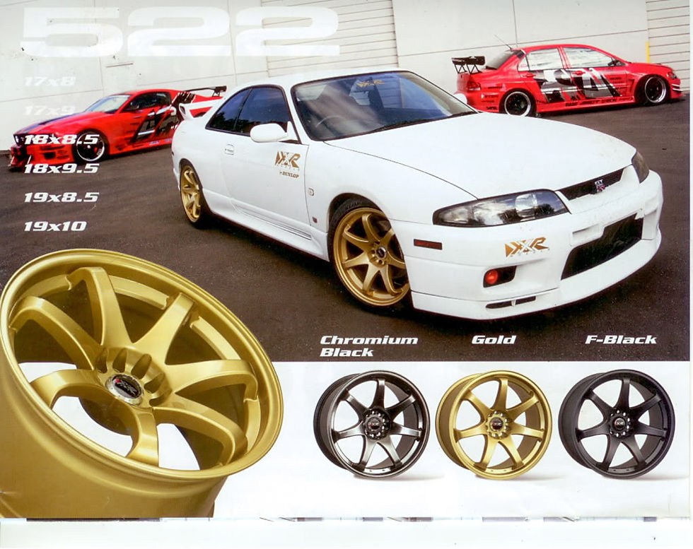 Thumbnail: ZR016 XXR 522 rim set
