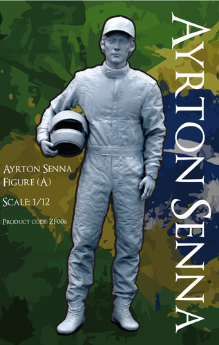 ZF006 Ayrton Senna Figure (A) | zoomonmodel