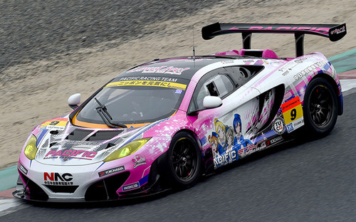 PACIFIC RACINGxラブライブ！ マクラーレン MP4-12C GT3 Amazon | フジミ 1/24 PACIFIC RACING xラブライブ マクラーレン