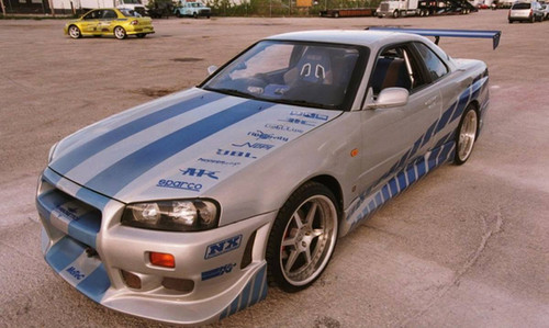Z140 Nissan Skyline GT-R R34 F&F 2 part set | zoomonmodel