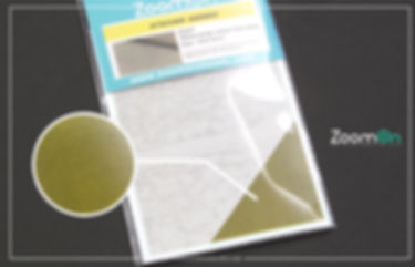 ZD207 Yellow kevlar carbon fiber decal