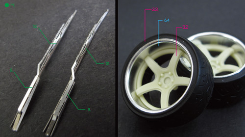 Z140 Nissan Skyline GT-R R34 F&F 2 part set | zoomonmodel