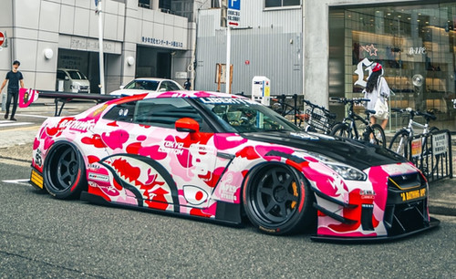 SK24209 LB-WORKS NISSAN R35 GT-R type 2 Bape | zoomonmodel