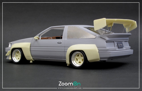 Z206 Drift King Super N2 AE86 part set | zoomonmodel