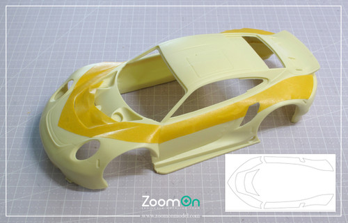 Z187 Porsche 911.2 RSR 2020 part set | zoomonmodel