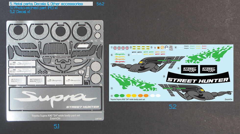 Thumbnail: Z095 Toyota Supra A90 ‘‘SH’’ wide body kit
