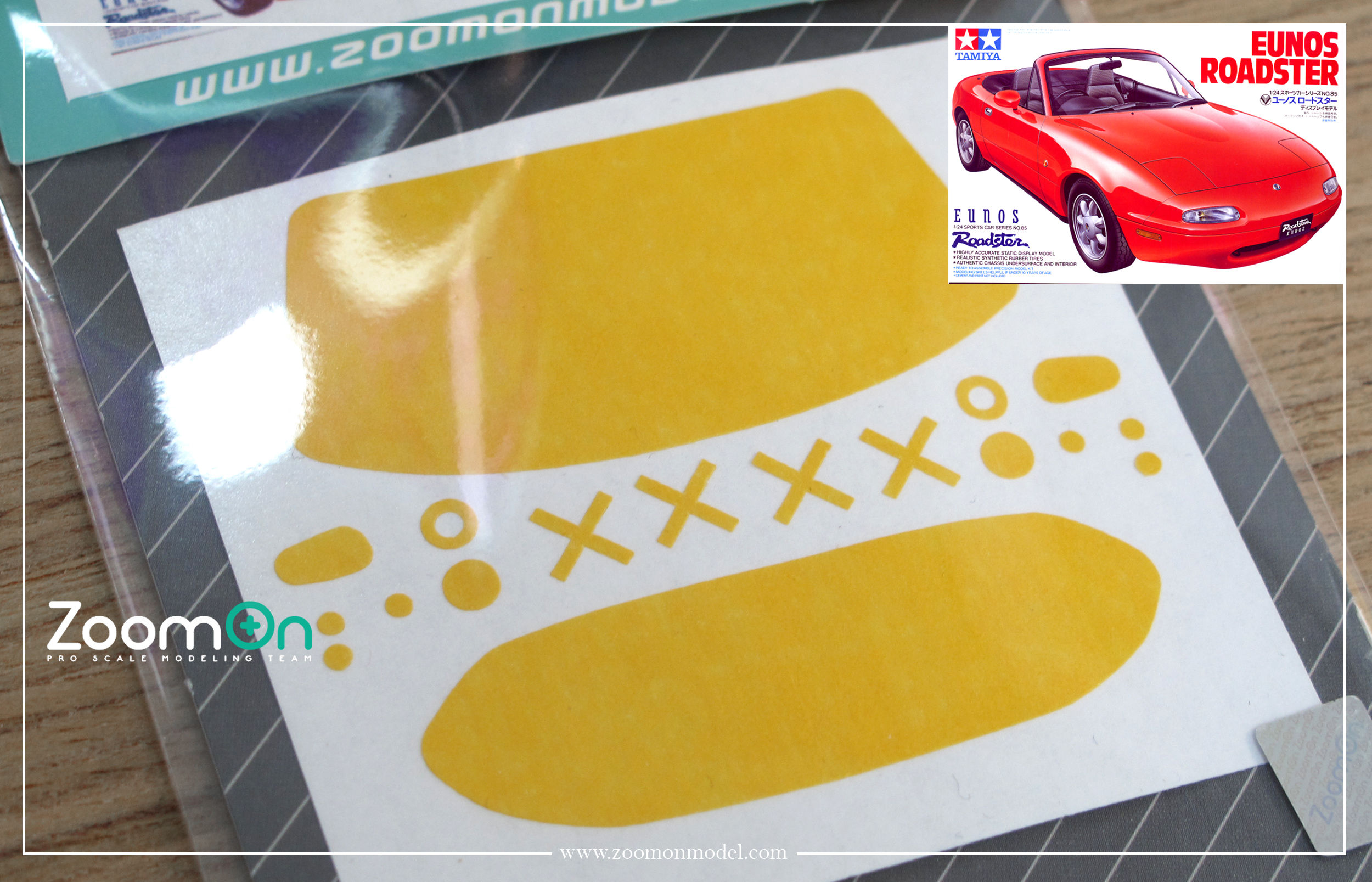 ZD047 Window & light painting masks - Mazda MX-5 Na