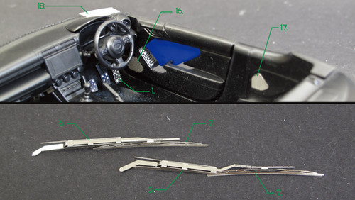 Z164 Artisan Spirits BRZ wide body part set | zoomonmodel