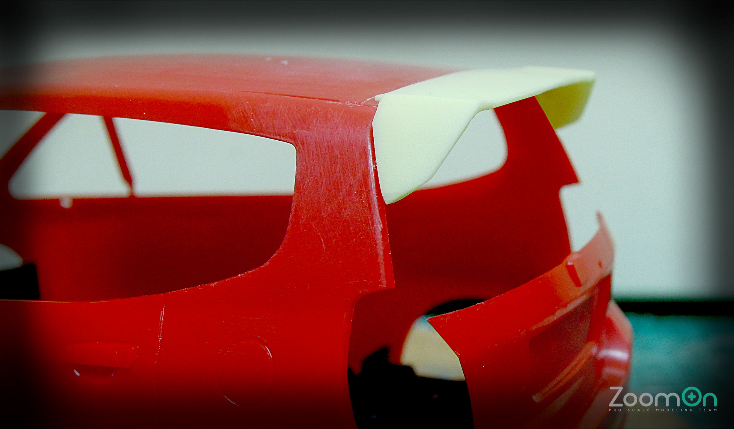 Z007 1/24 Vtec OEM Spoiler For Honda Jazz