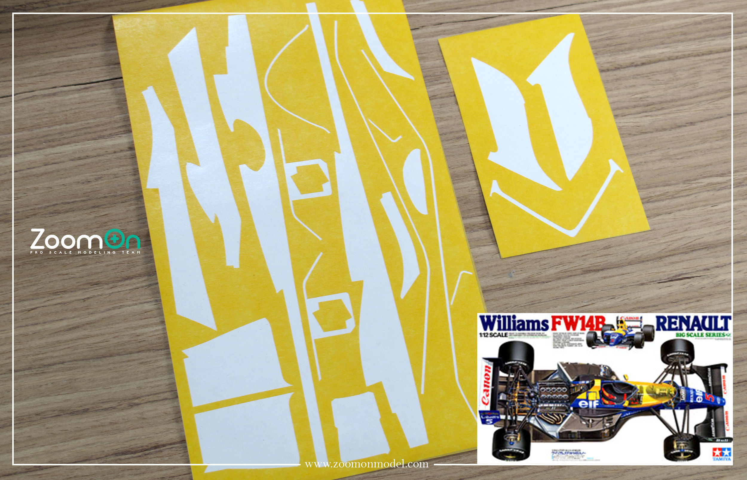 ZD159 Painting masks -  Williams FW14B