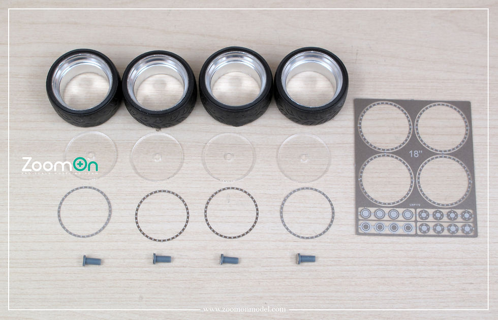 Thumbnail: ZR144  Transparent rim set