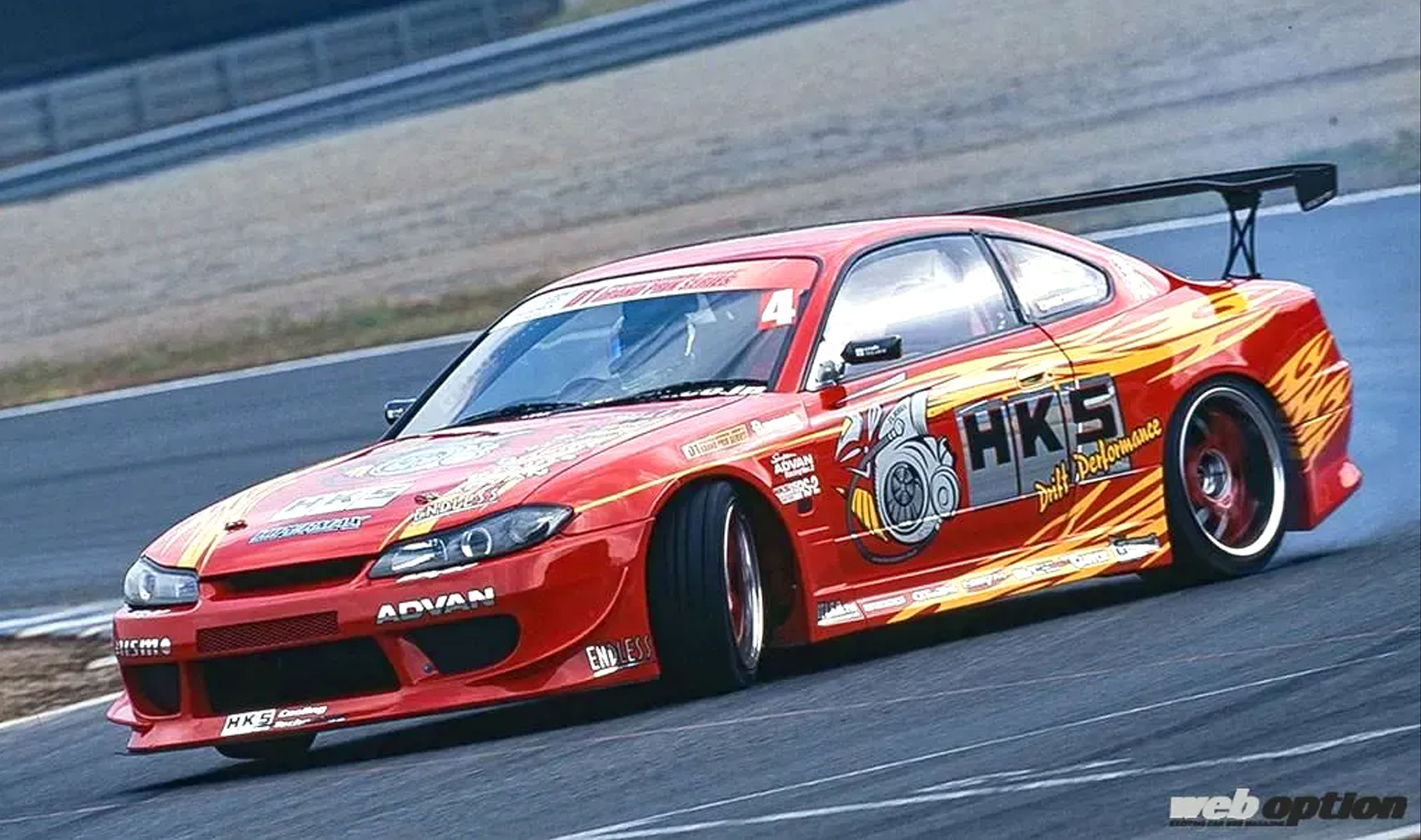CS127 谷口信辉 HKS Nissan S15  D1 Decal set