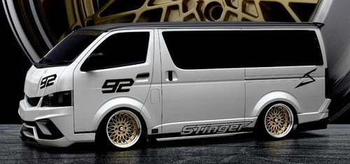 製作中 1/24 200ハイエース S.A.D CUSTOM STINGER J