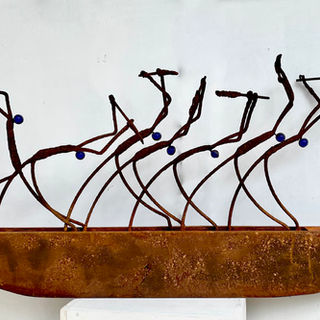 boat sculpture