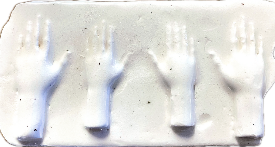 Porcelain hands