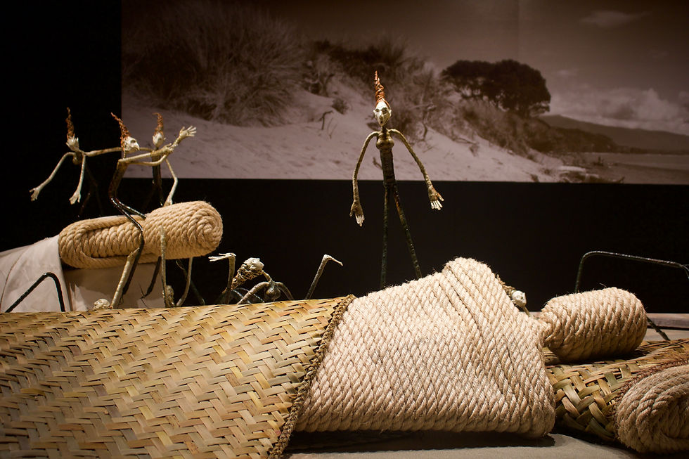 detail from body snatchers art installation