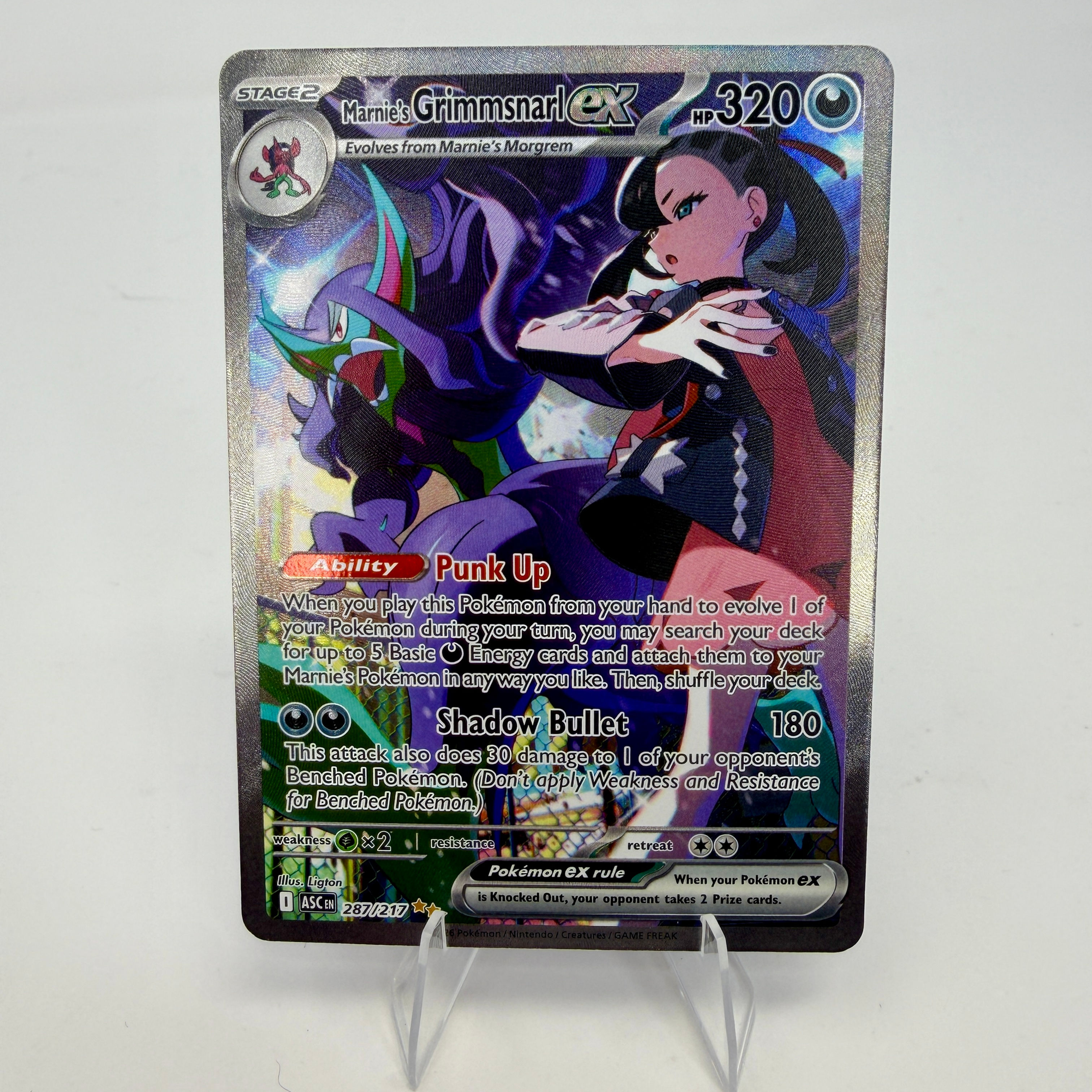 Marnie’s Grimmsnarl ex 287/217 – Ascended Heroes