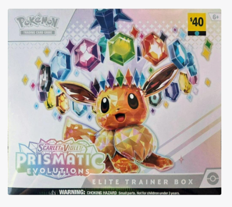 Prismatic Evolutions ETB Dollar General Exclusive Pokémon Sealed