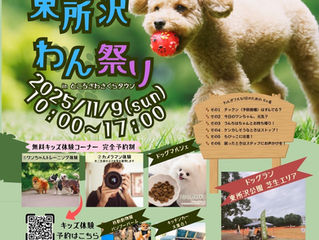 ペットと楽しめるお祭り