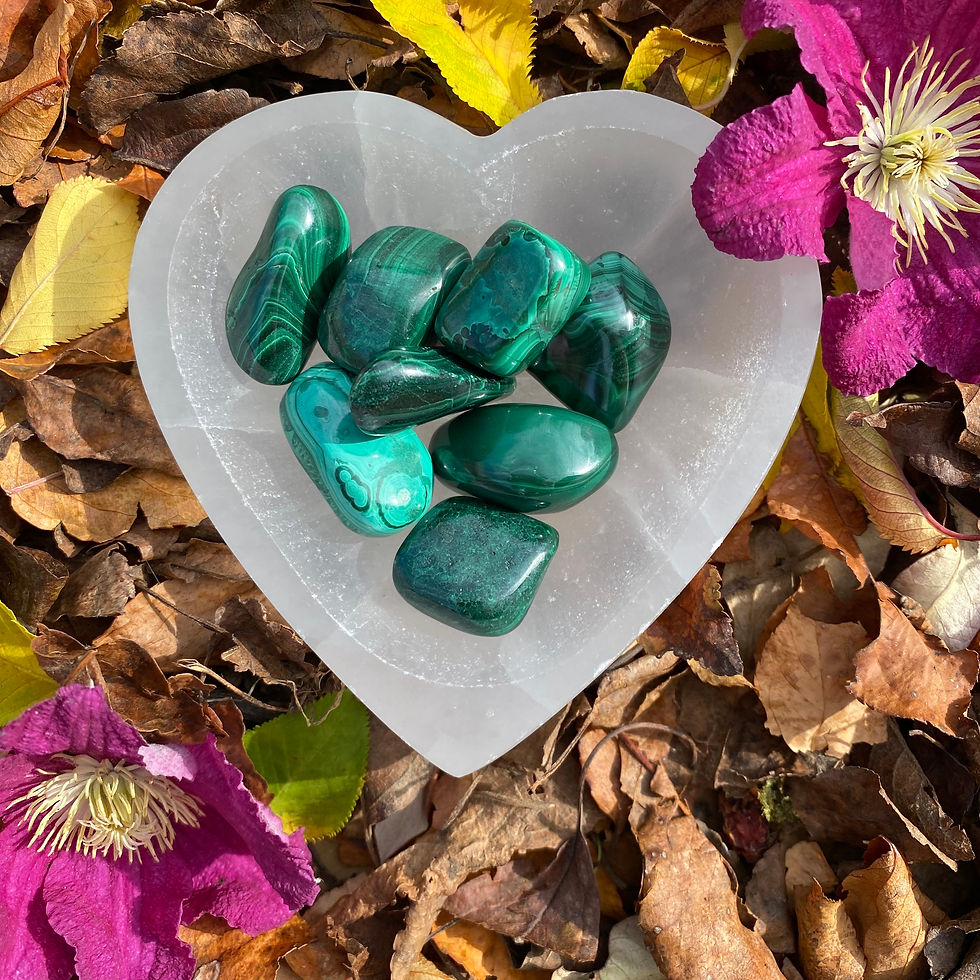 Thumbnail: Malachite Small Tumbled Stone