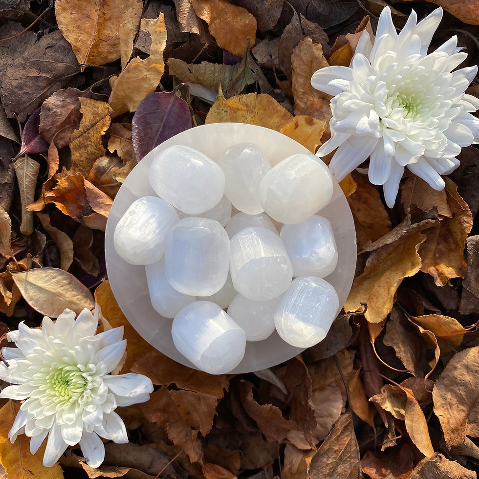 Thumbnail: Selenite Tumbled Stone