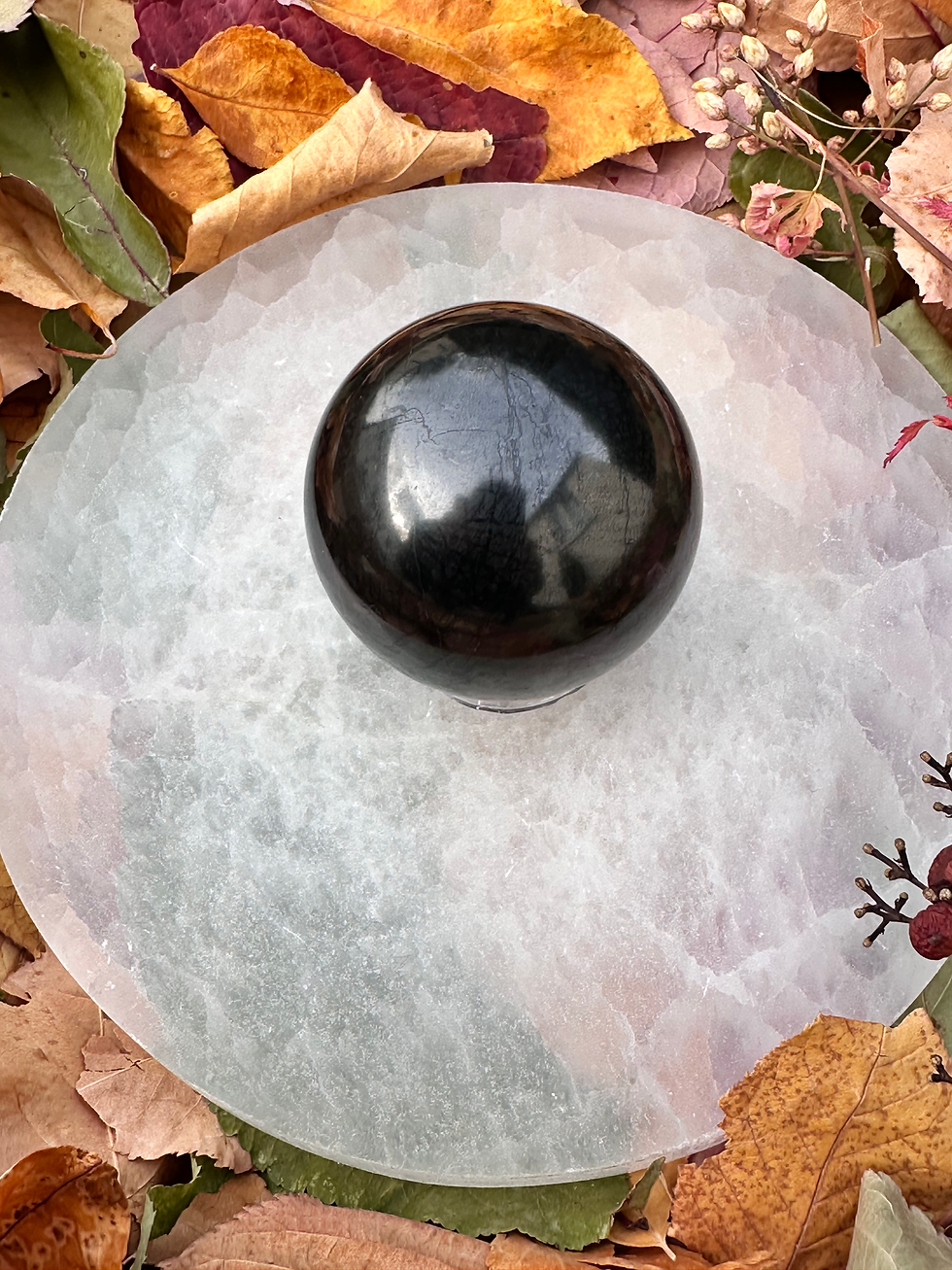 Thumbnail: Shungite Sphere from Russia