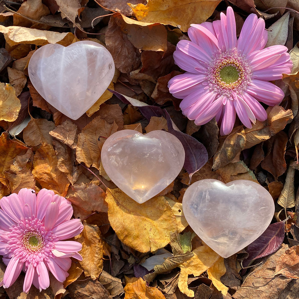 Thumbnail: Rose Quartz Heart, Brazil