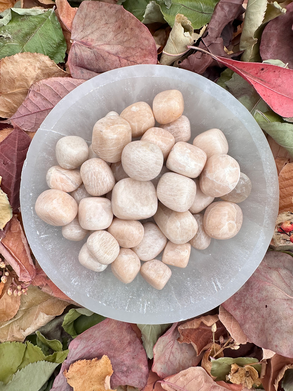 Thumbnail: Pink Moonstone Tumbled Stone