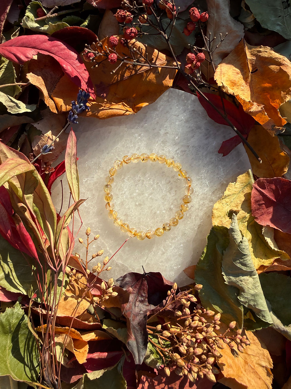 Thumbnail: Golden Rutile 6mm Bracelet