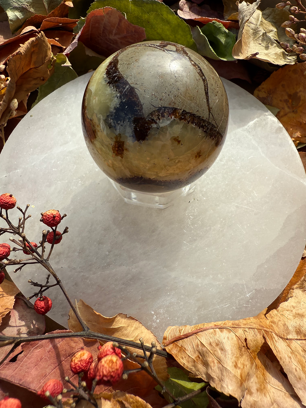 Thumbnail: Septarian (Dragon Stone) Sphere