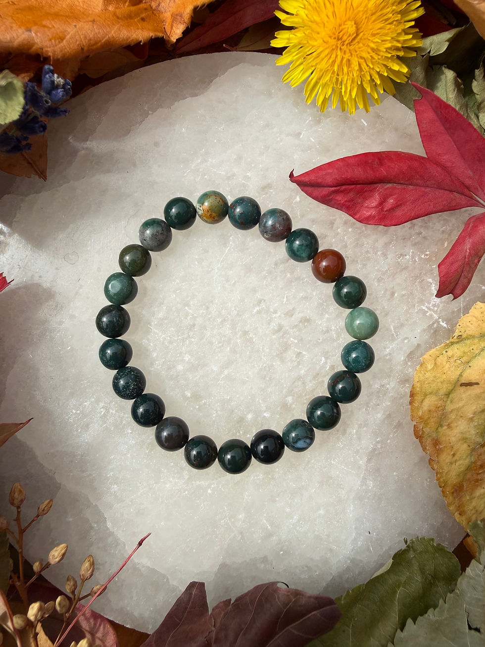 Thumbnail: Bloodstone 8mm Bracelet