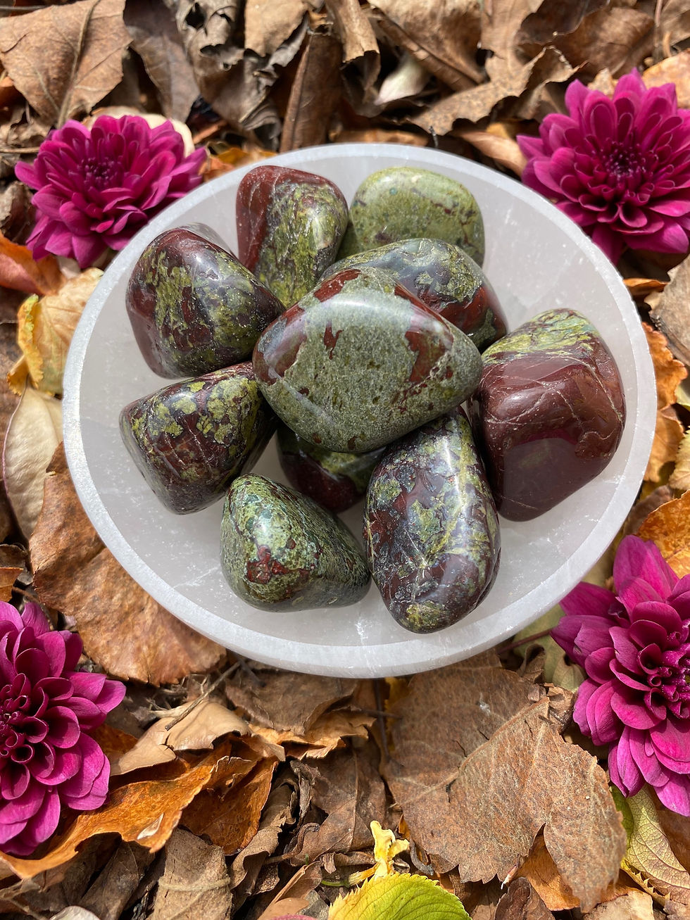 Thumbnail: Dragon Tumble Stone from South Africa