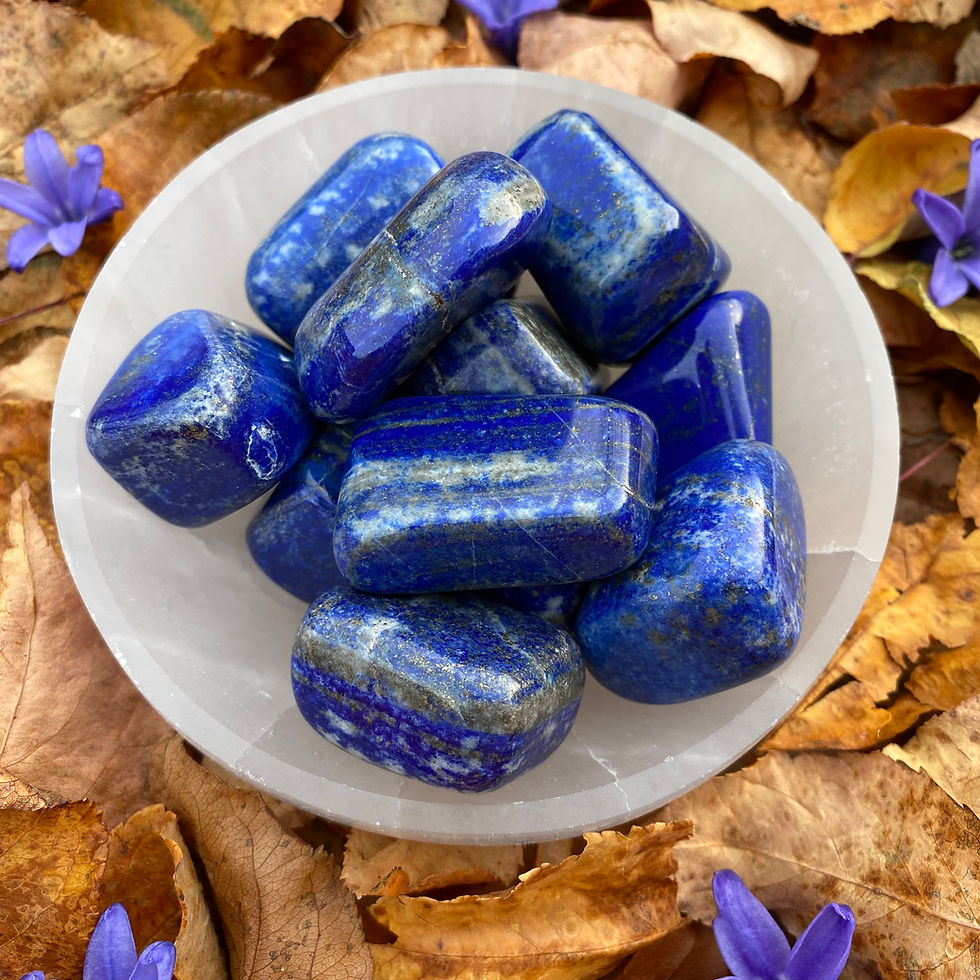 Thumbnail: Lapis Lazuli Large Tumbled Stone from Afghanistan