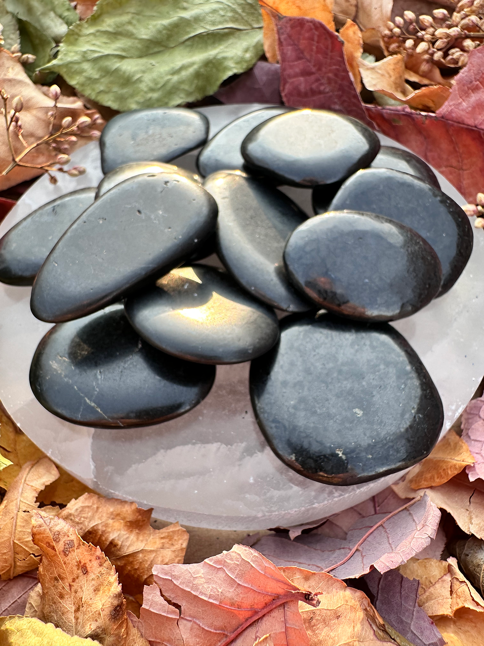 Thumbnail: Shungite Palm Stones from Russia