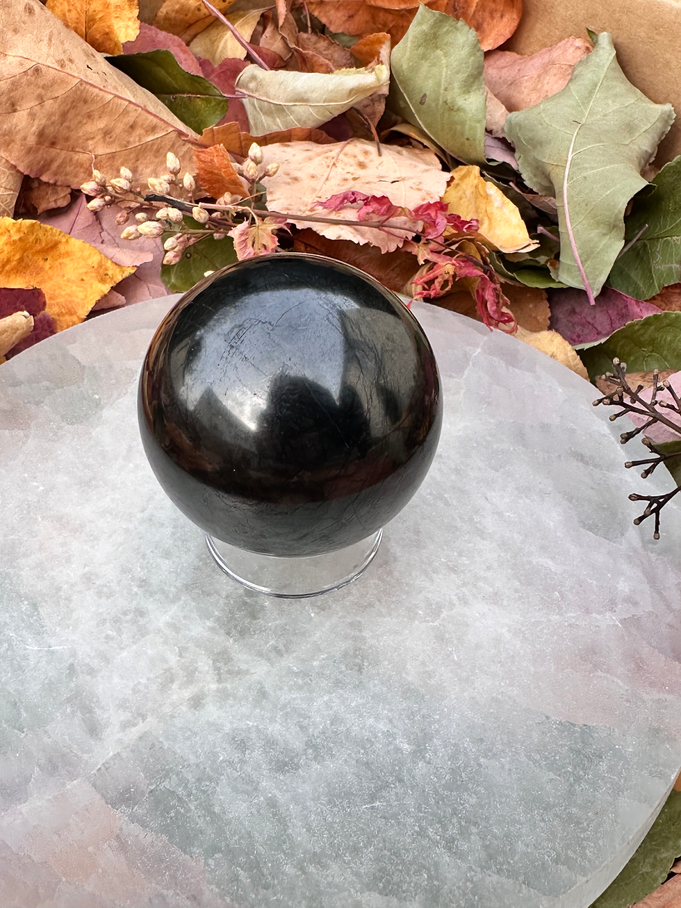 Thumbnail: Shungite Sphere from Russia