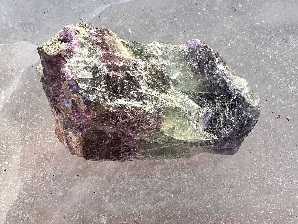Thumbnail: Fluorite Raw Crystal