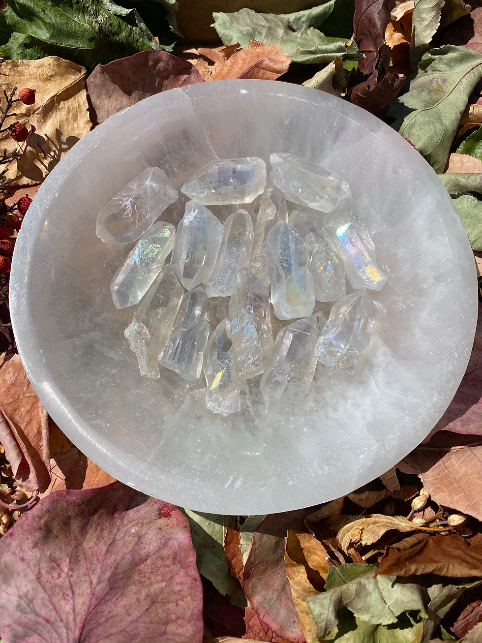 Thumbnail: Angel Aura Quartz Points - Small