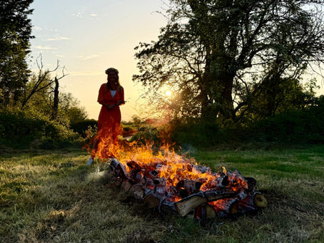Beltane Fire walk on the Flower Full Moon - Hello May 2026