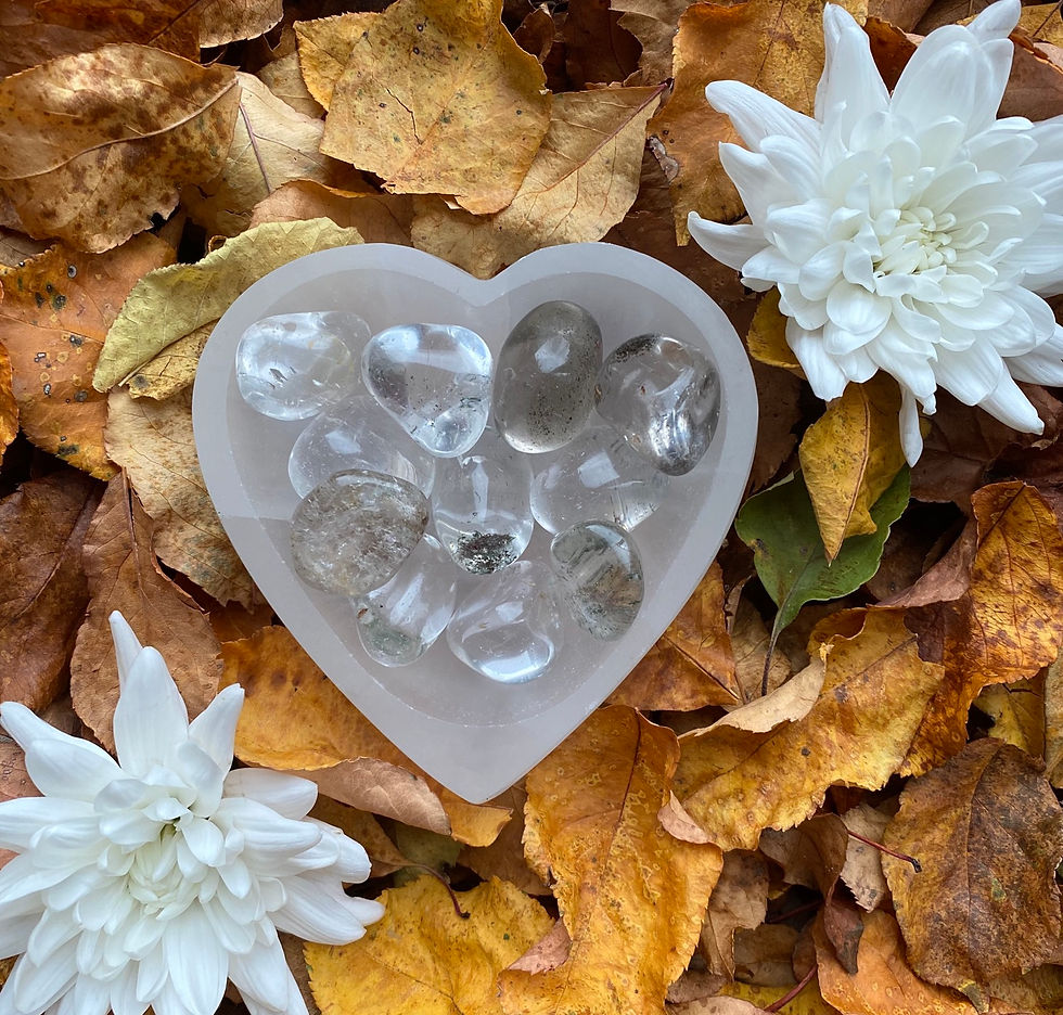 Phantoms Quartz (Medium) Tumbled Stone Grade A