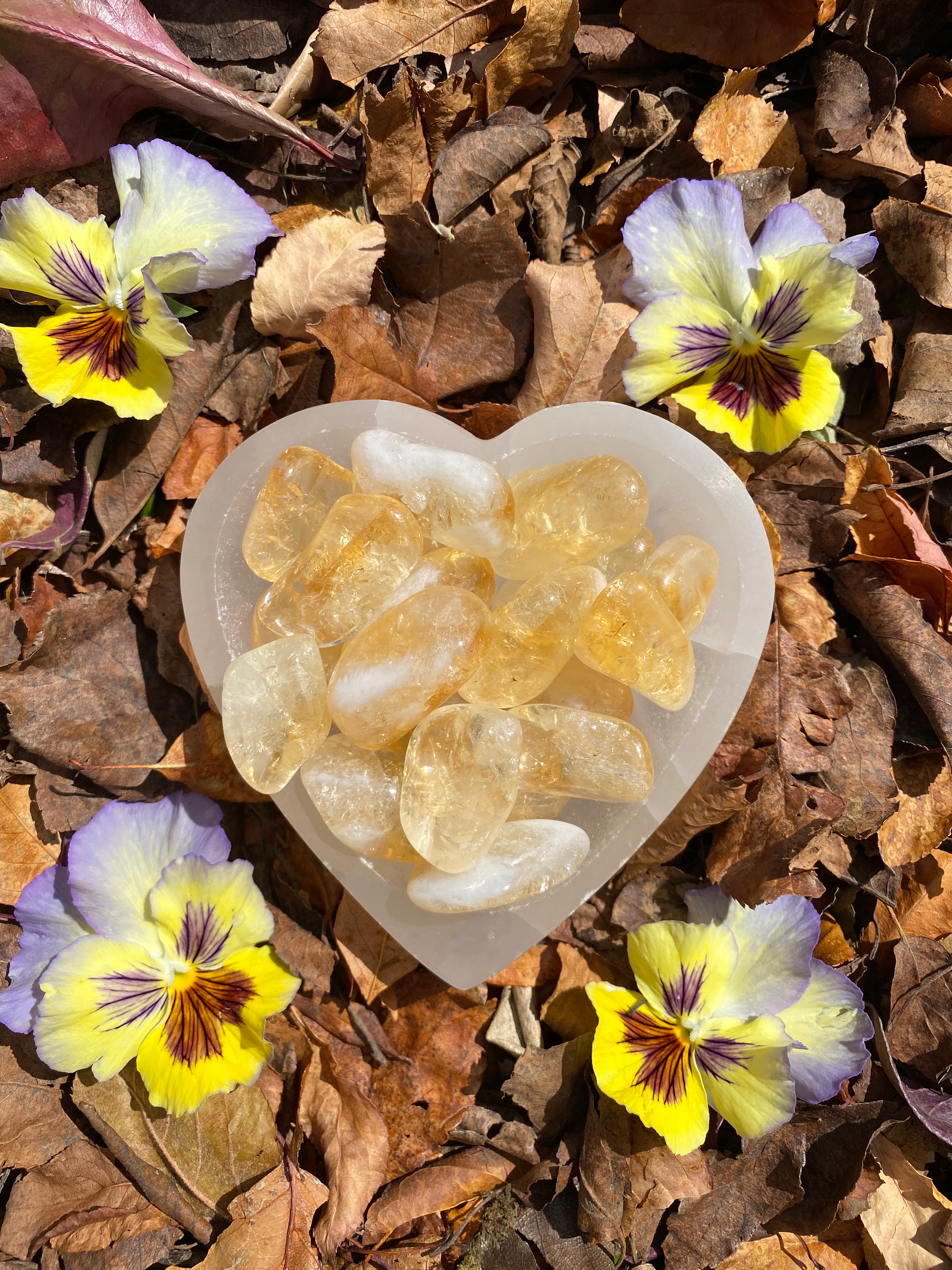 Citrine Large Tumbled Stone