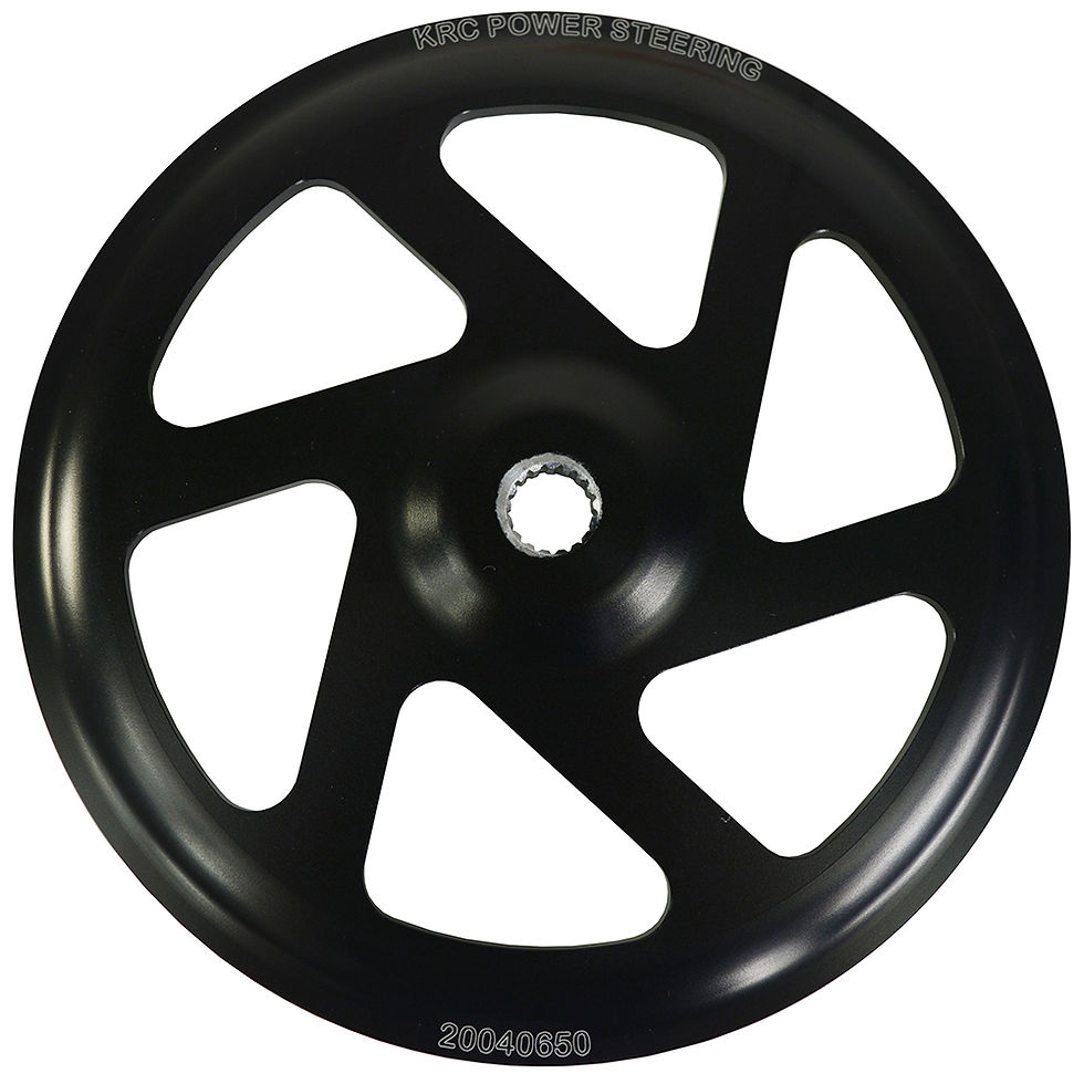 Thumbnail: 6.5" 4-RIB SERPENTINE PULLEY