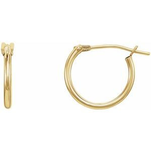 HINGED HOOP EARRINGS