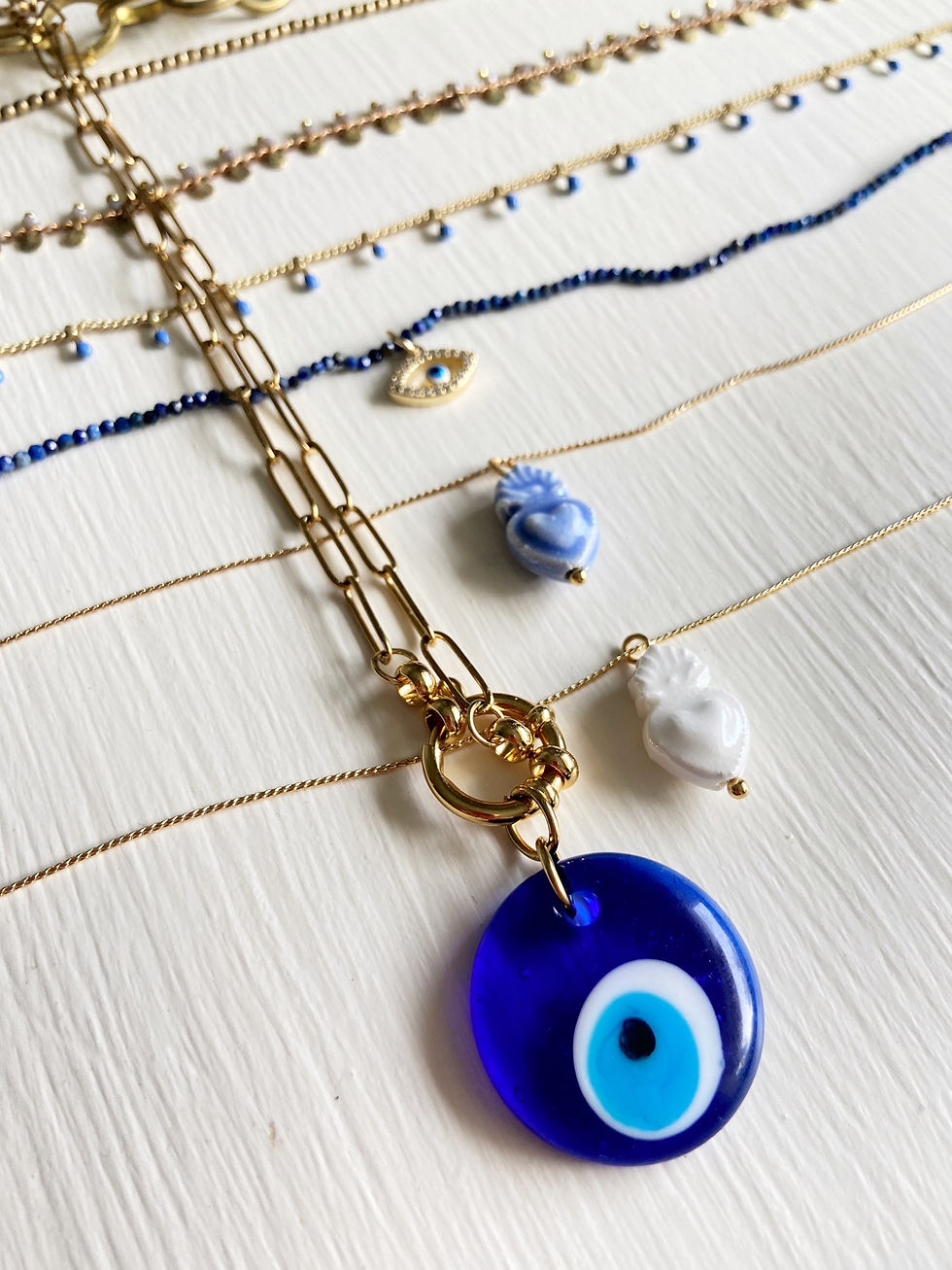 Miniatura: Collar Ojo Turco Grande