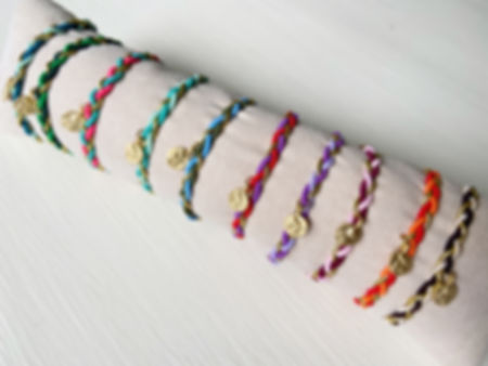 Escapulario Pulsera Trenzada
