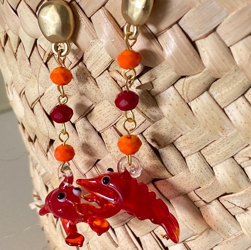 Miniatura: Pendientes Langosta